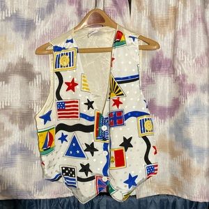 Cultural Flag Stamp Vest